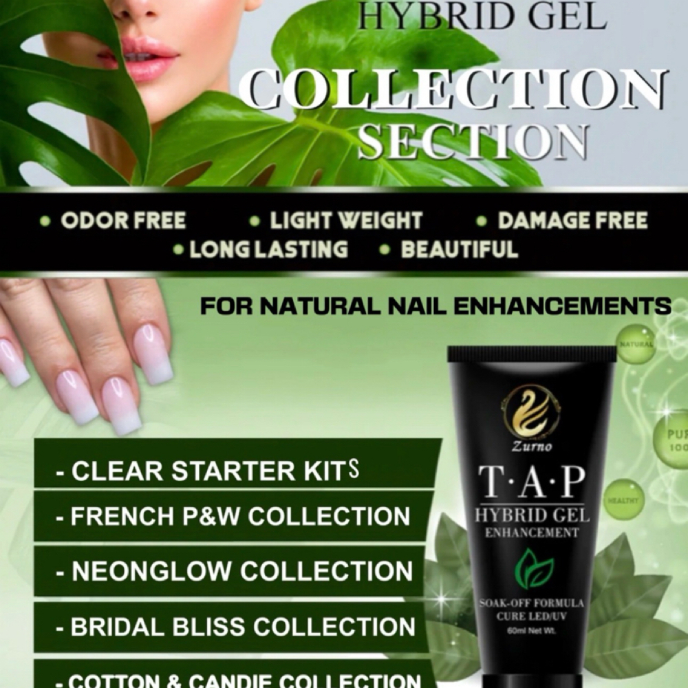 Hybrid Gel Extension at November Nails in Santa Rosa, CA
