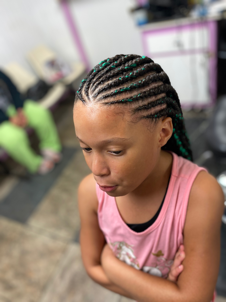 Double Layer Feed In Braids