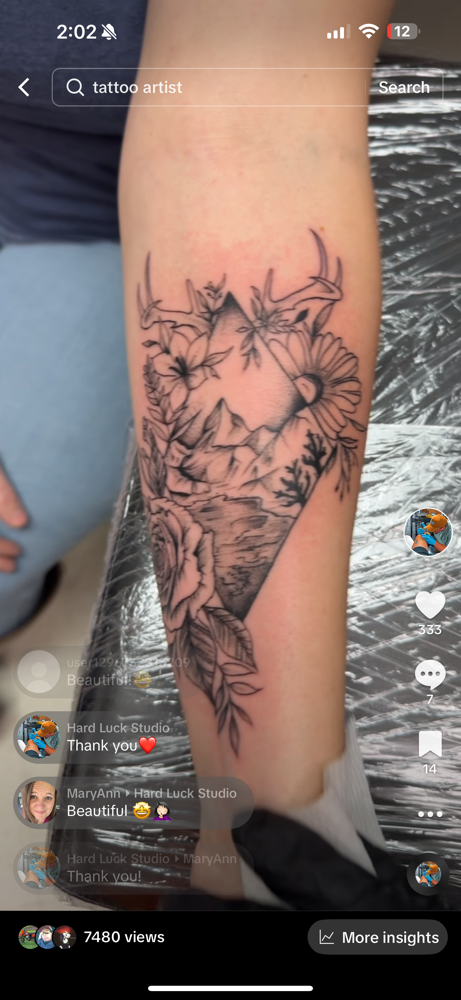 5 Hour Tattoo Session
