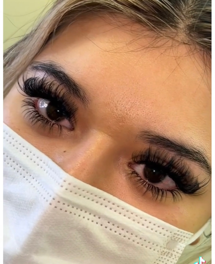 Fullset Mink Hybrid Lashes