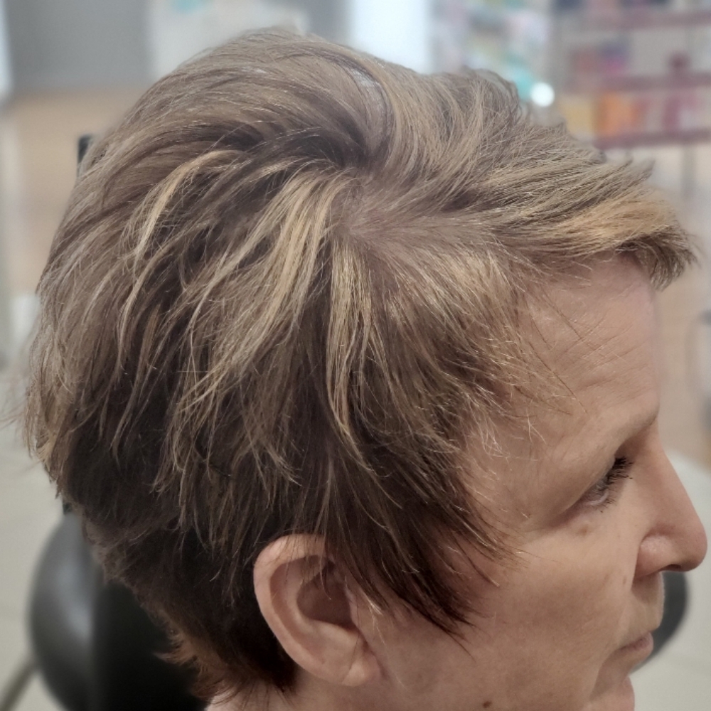 All Over Grey Coverage at Briar & Belle Salon Co in Lufkin, TX