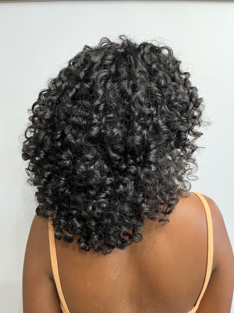 Curly Cut +Curly Style