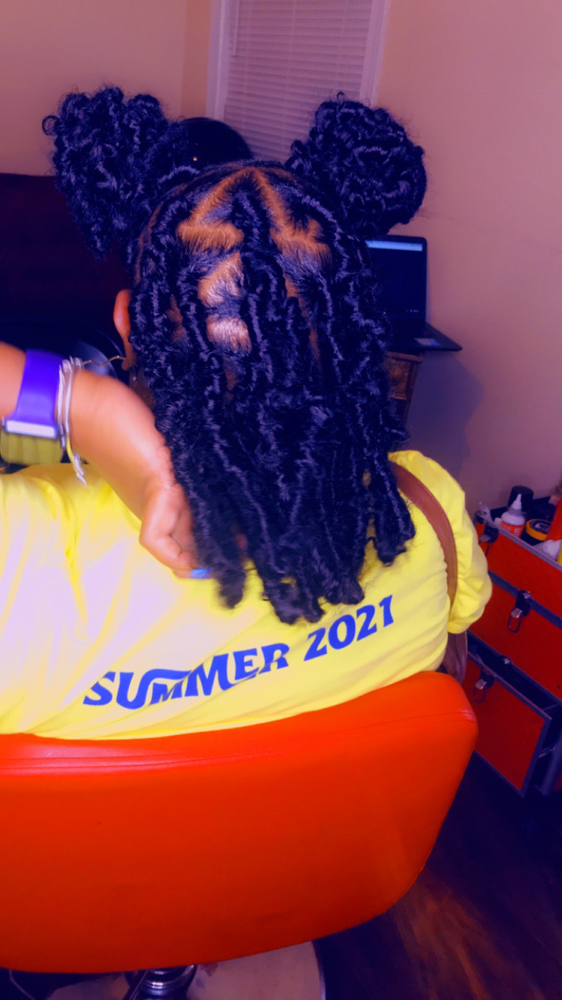 Butterly Locs (short Bob Length)