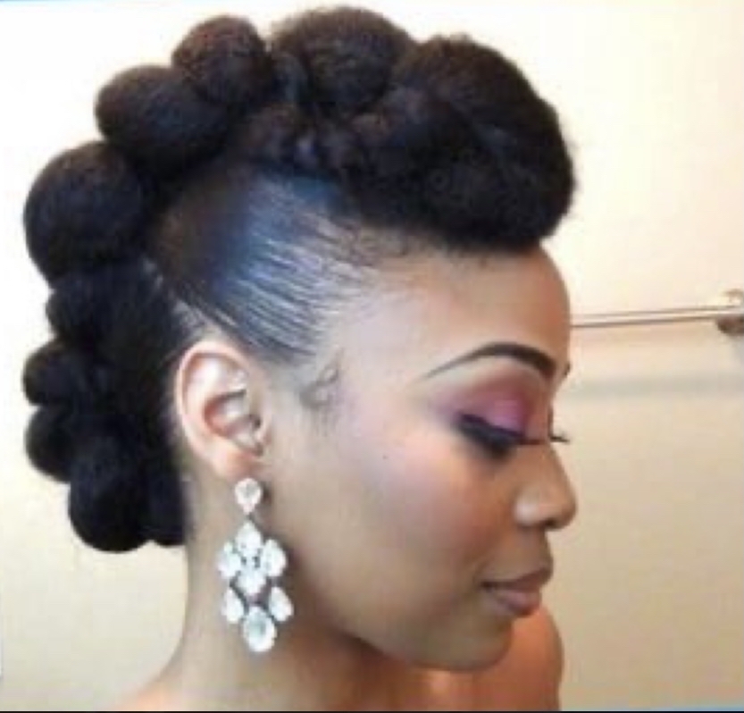 Natural Updo Ponytail