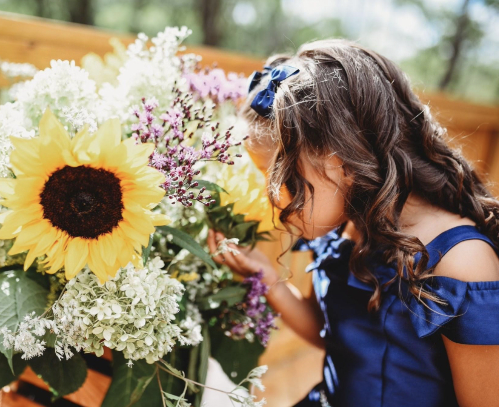 Flower Girl Hair