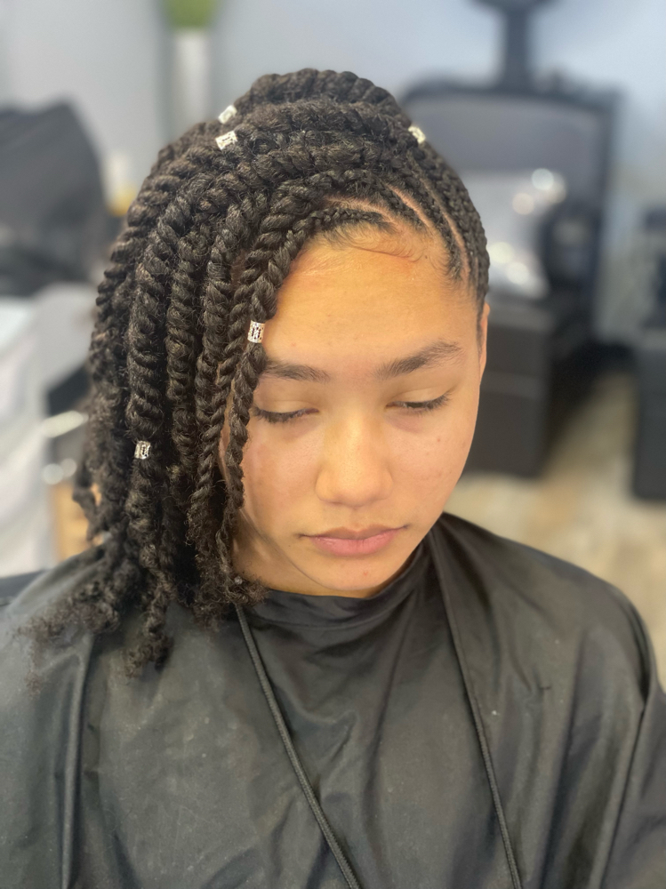 Two Strand Twist Out