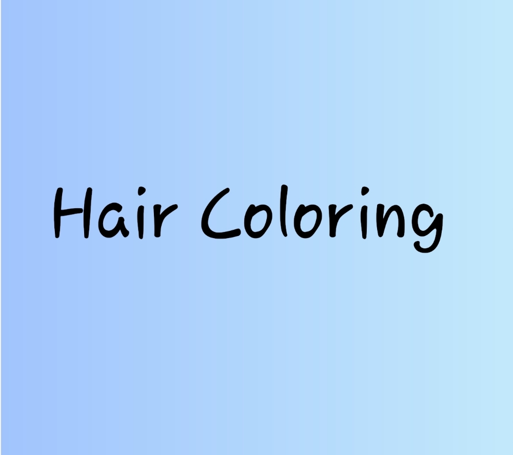 Hair Coloring (Alone)