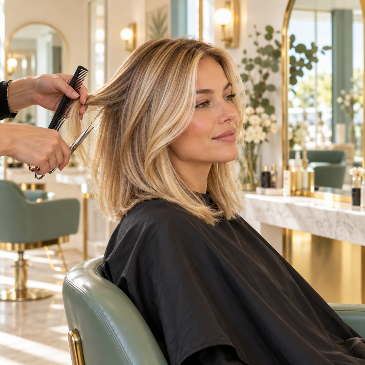 Signature Cut and Style at Heavenly Bliss Headspa in Shelbyville, KY