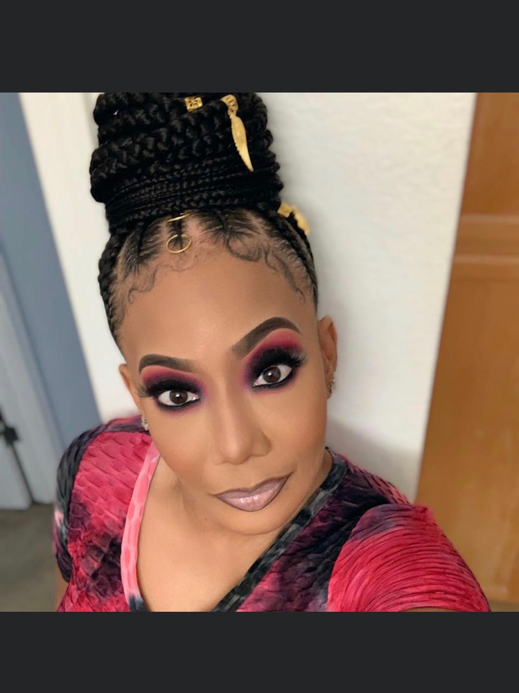 Large Feed-in Ponytail
