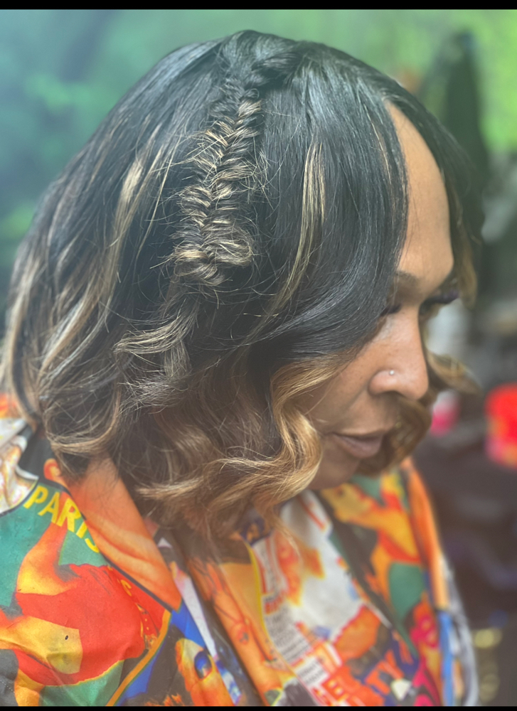Quickweave With Leaveout