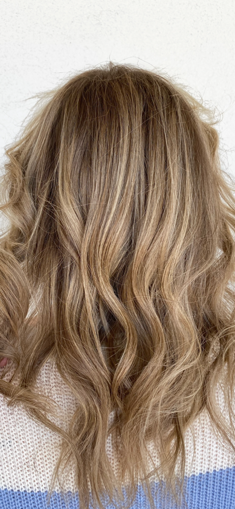 Partial Foil/Balayage