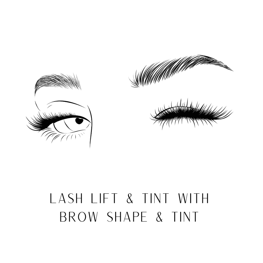 Lash Lift + Brow Shape ×2 Tint