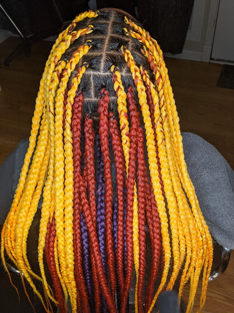 Med Box Braids