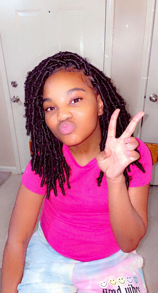 Kids Butterfly Locs