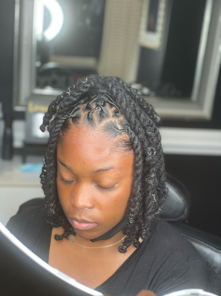 Two Strand Twist With Updo