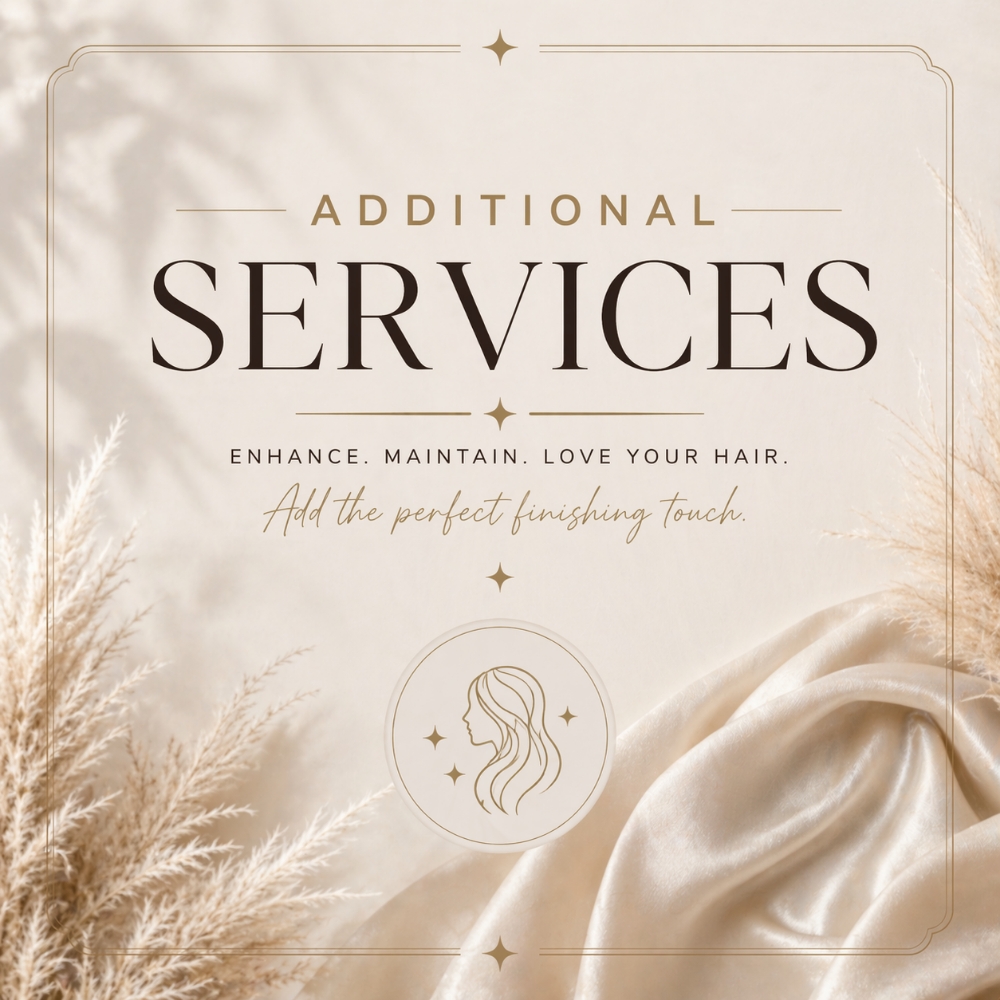 Add On Services at Rachel Nyce Hair in Cleveland, TN