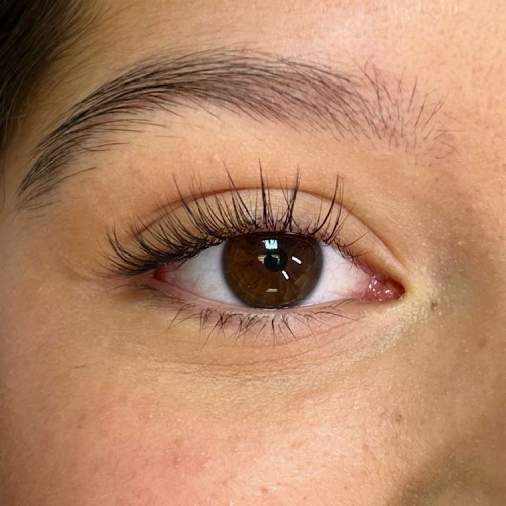 Enhanced Korean Lash Lift at Lumina Beauty Lab in Houston, TX