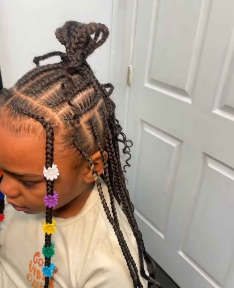 Kid Fulani Braids