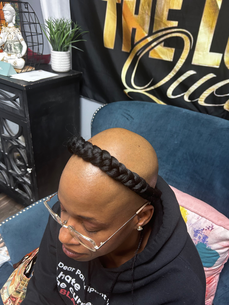 Head Shave at The Naturlist Locd Queen in Indianapolis, IN