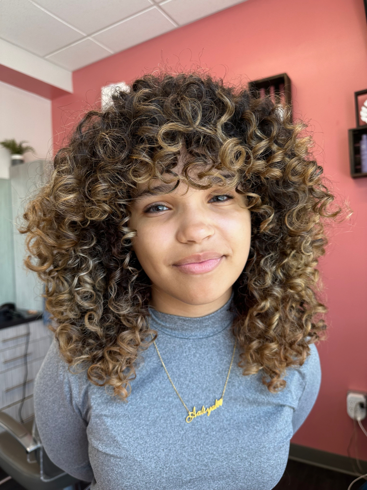 New Client Curl Cut