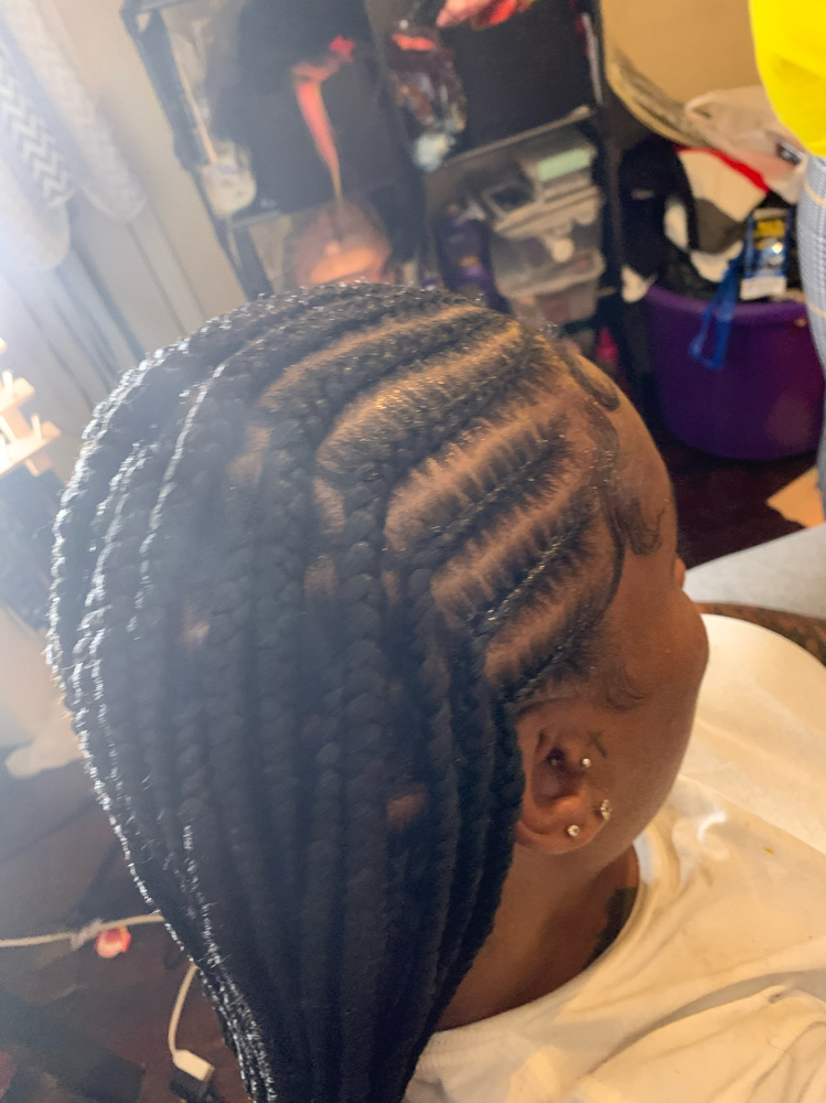 Half Up Half Down Braid Style