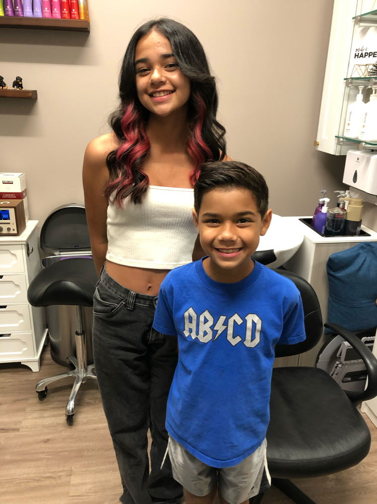 Youth male cut