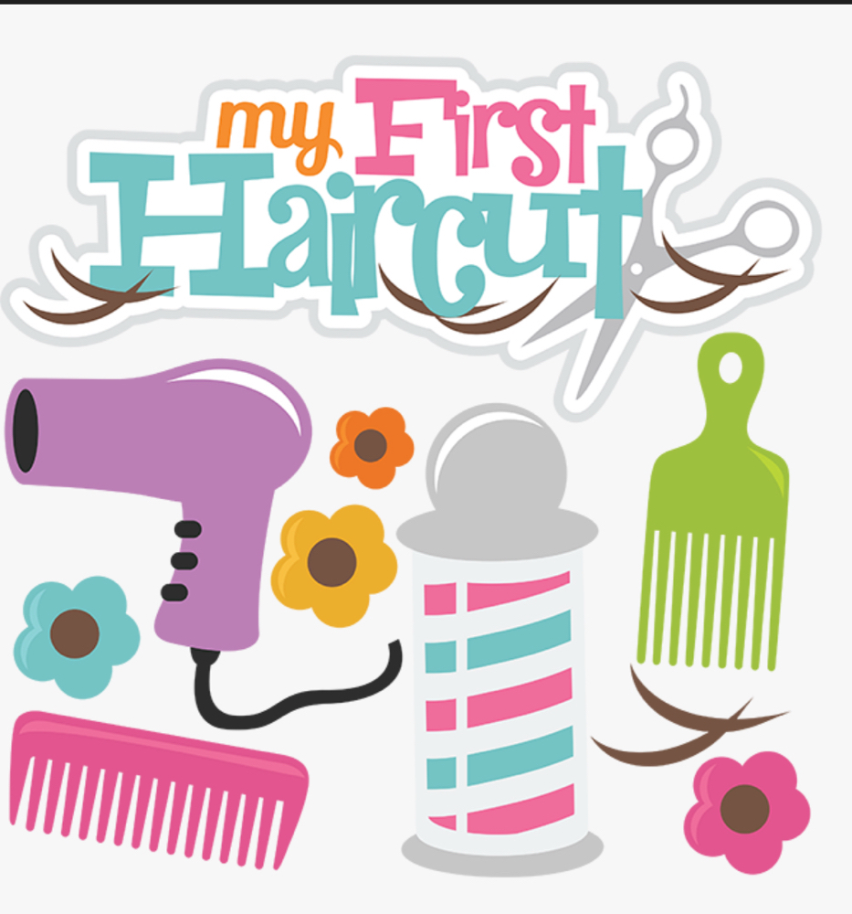 Babys first haircut + certificate