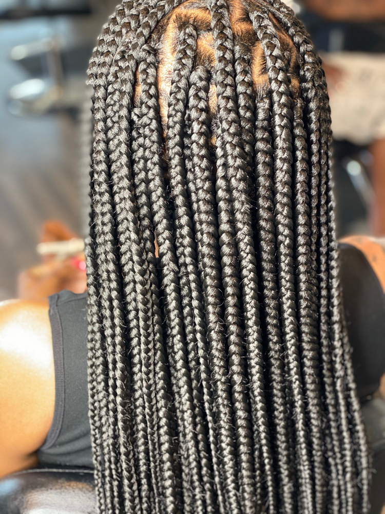 Medium Box Braids