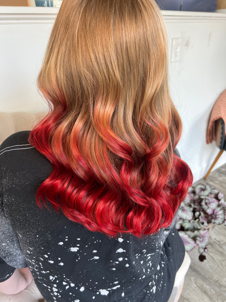 Vivid Color at HairbyAmandaMa in Smithfield, RI