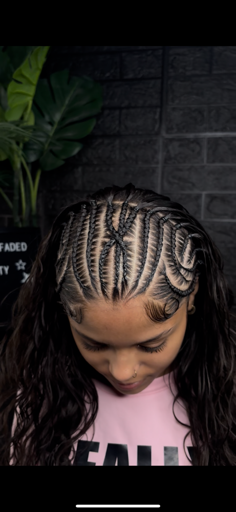 Fulani Effect On Natural Hair - Stitch With Designs