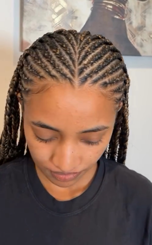 Fulani Braids at Braidsby_hami in Seattle, WA