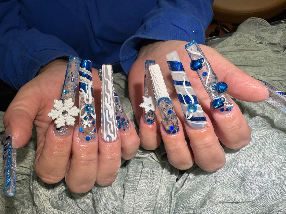 2x Length Acrylic full-set