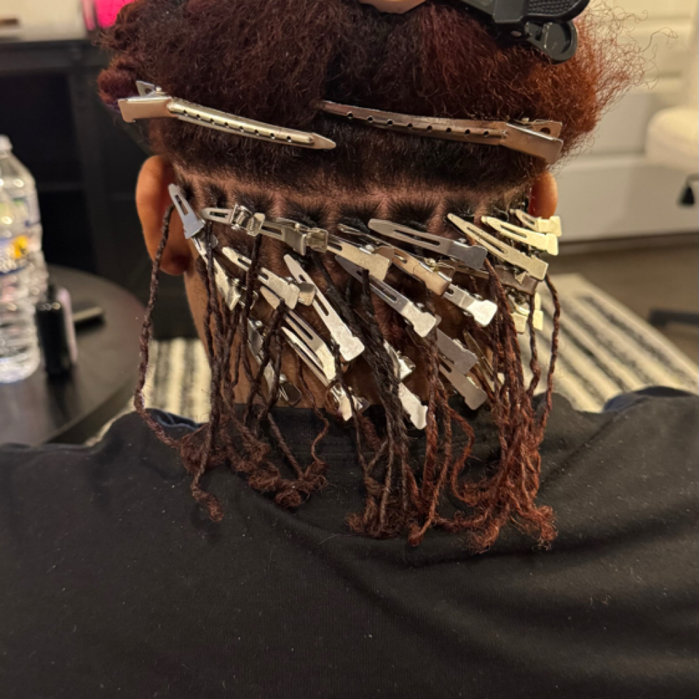 2 Strand Starter Locs at Naffys Raw Locs LLC in Covington, GA