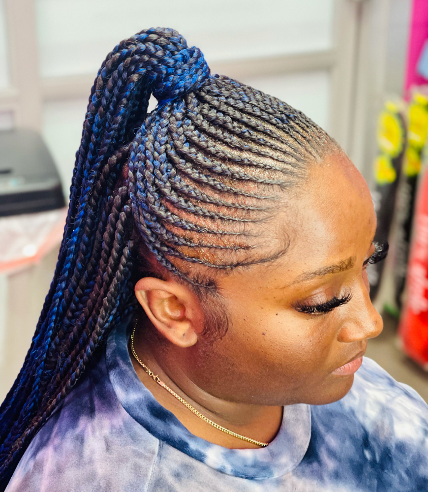 Small Tribal Knottless Waist  lengt at Glamourist Beauty Bar in Bellflower, CA