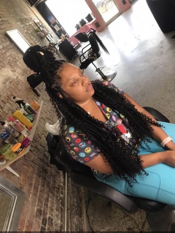 Bohemian Box braids