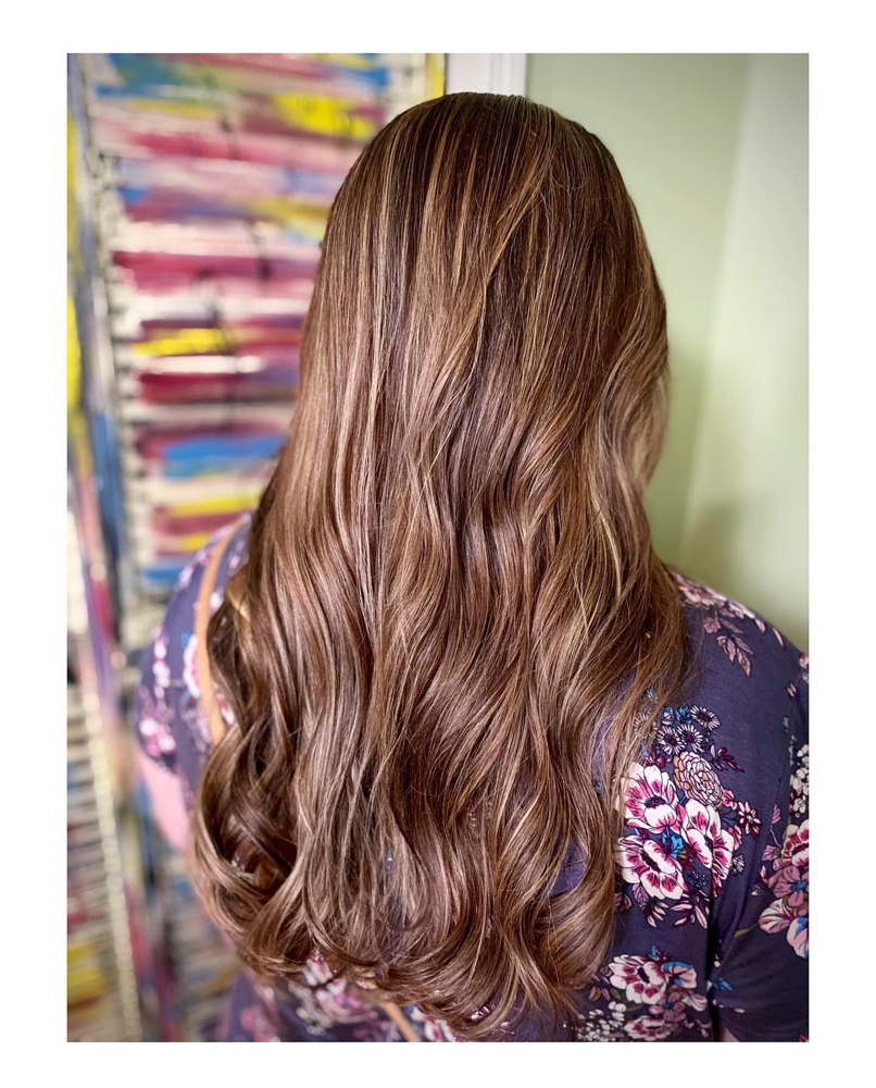 •partial custom color service•