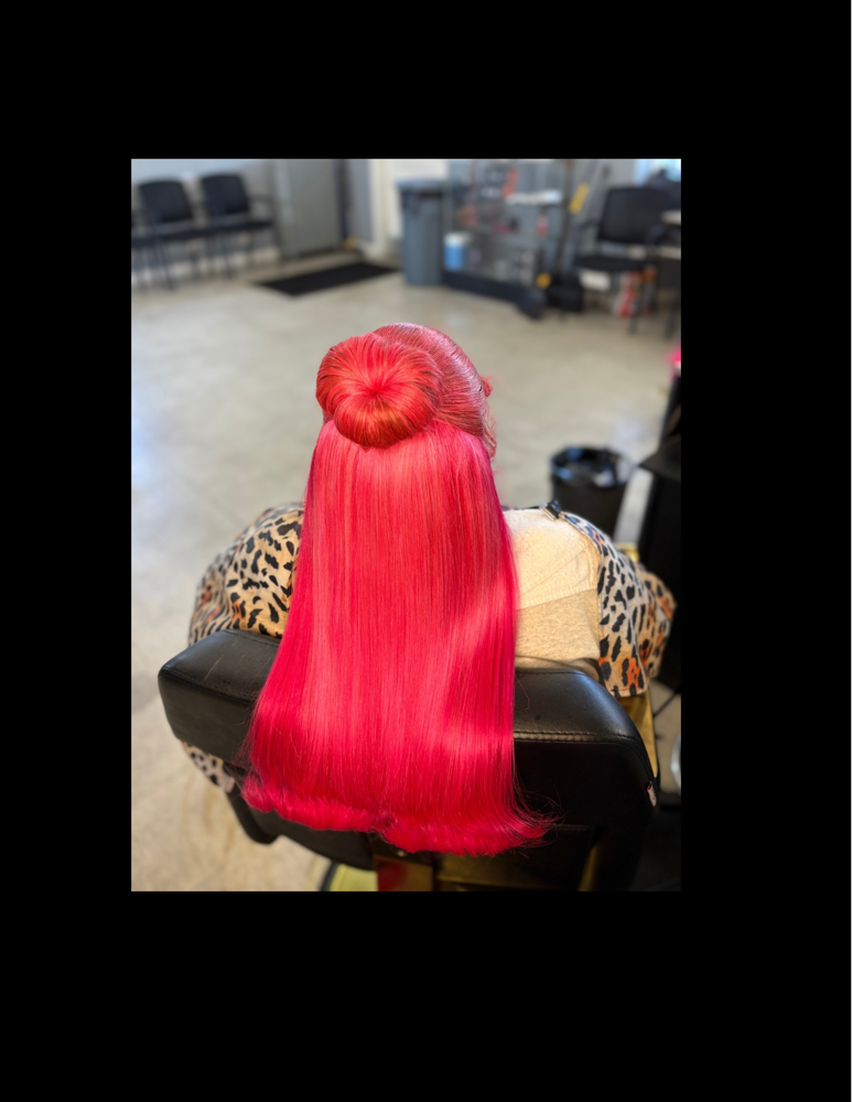Half Up Half Down Quickweave
