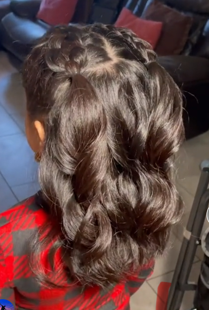 Special Event Hairstyle-under age12