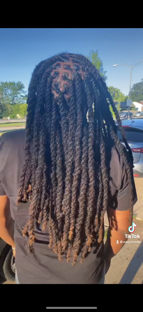 Locs Rt~ Mid Back to Waist