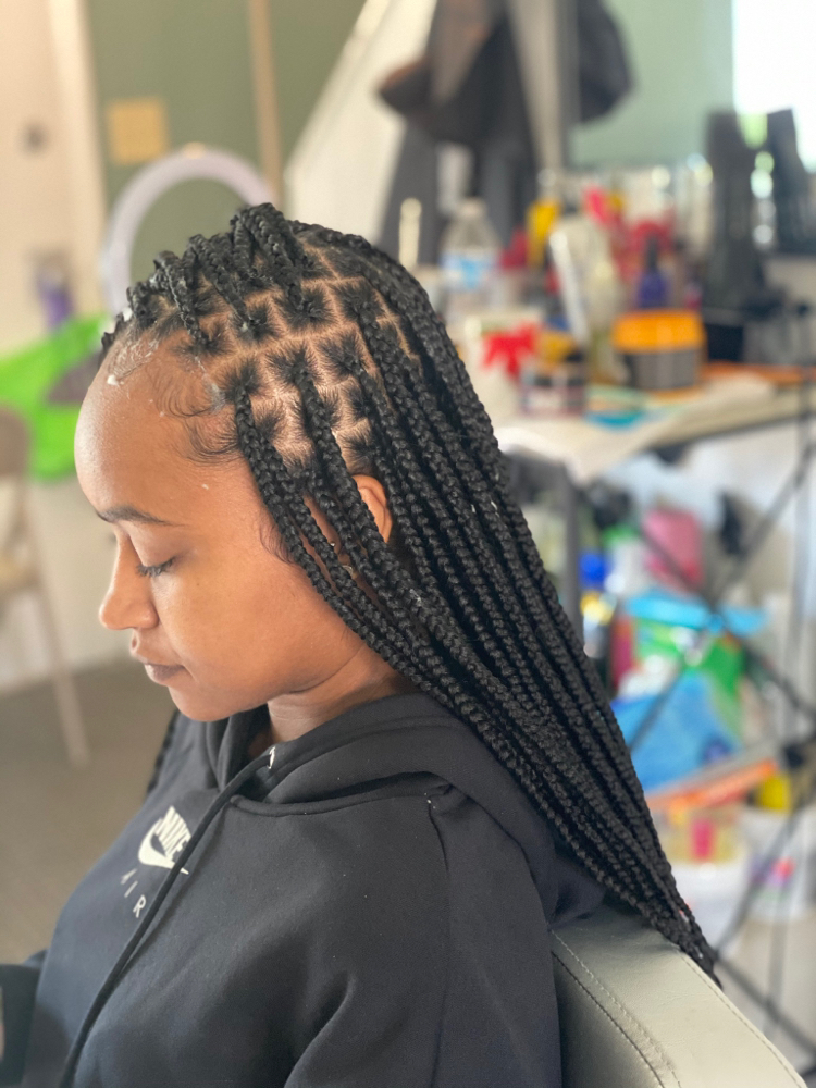 Knotless Box Braids