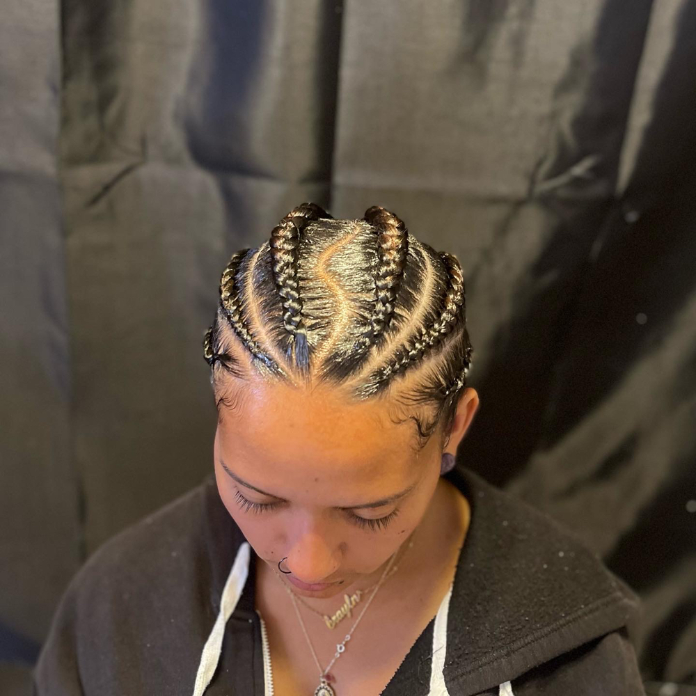 Womens Feed In Braids