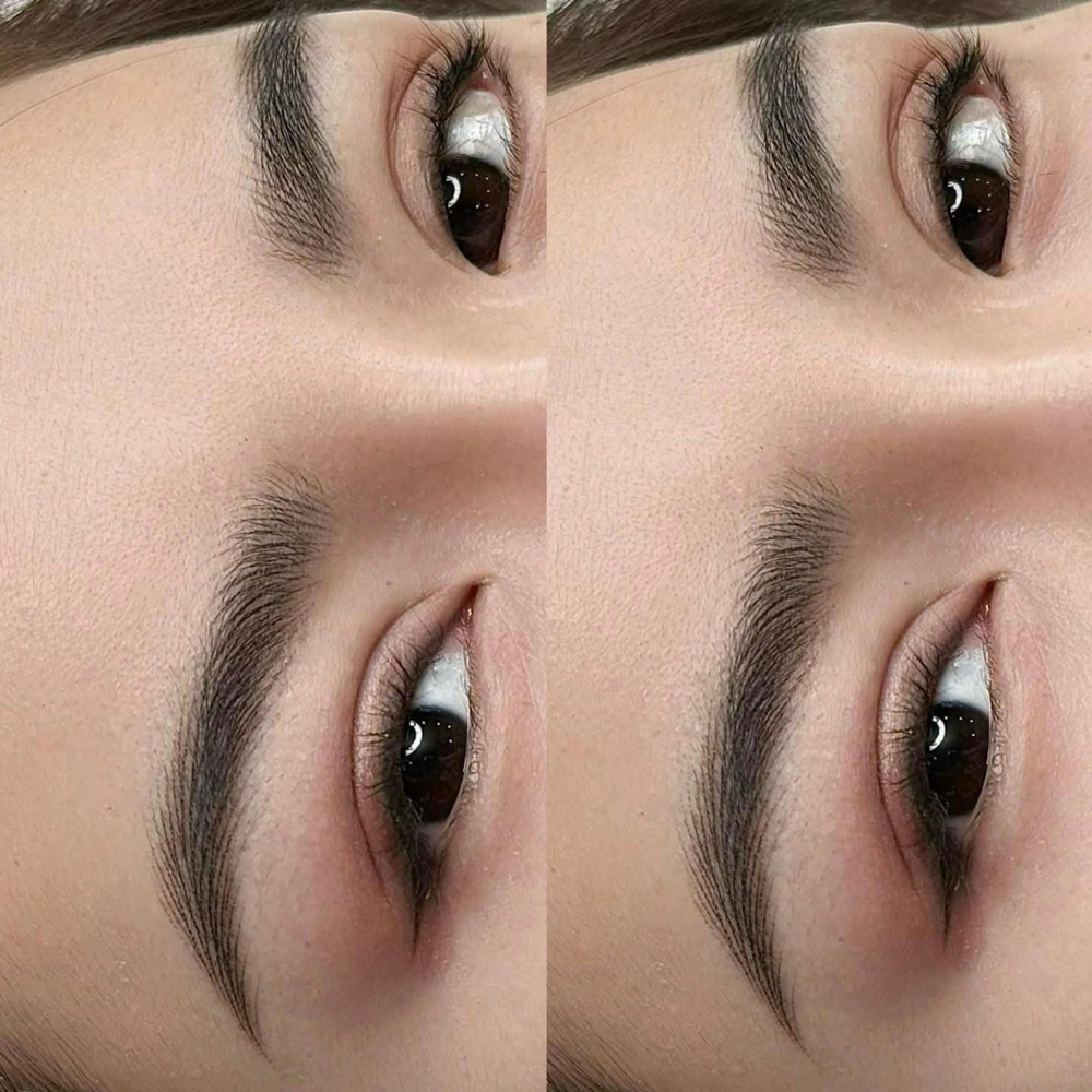 COMBO HAIRSTROKE & SHADING BROWS at KAMIE BEAUTY EYEBROWS & LASHES in santa clara, CA