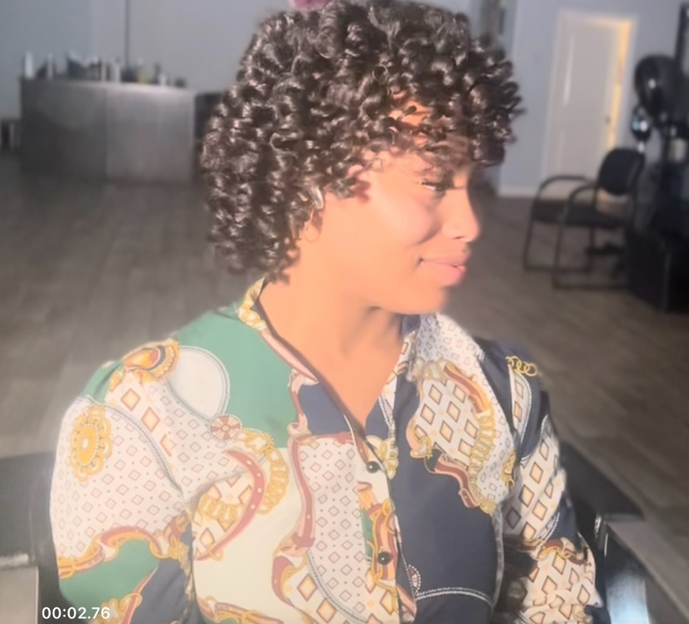 Perm Rod Set at Brea Jackson in Columbus, GA