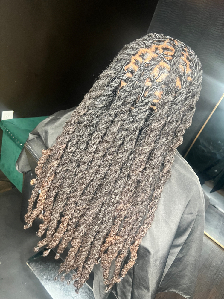 Loc Special Retwist Style (long)