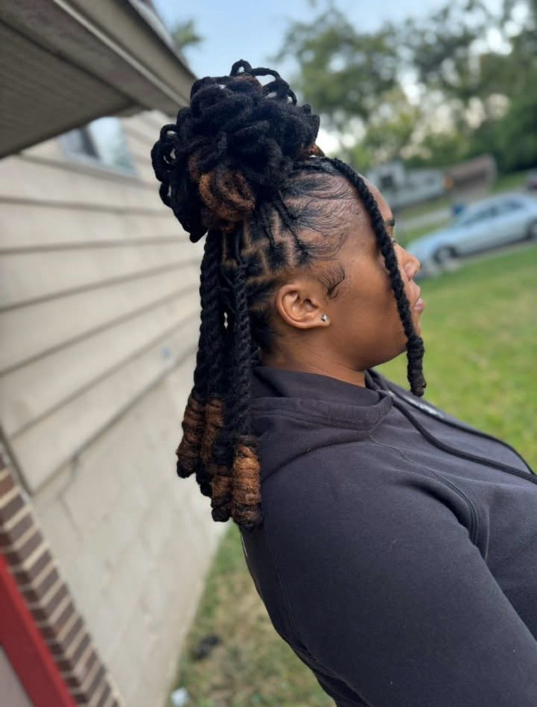 Loc Retwist and Style