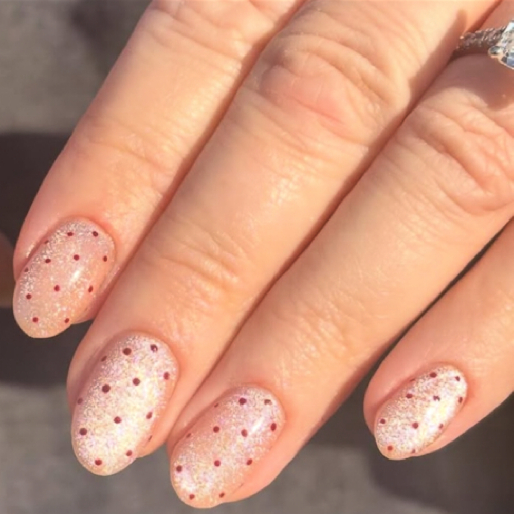 Hard gel Manicure at Ninth & August in Anderson, SC