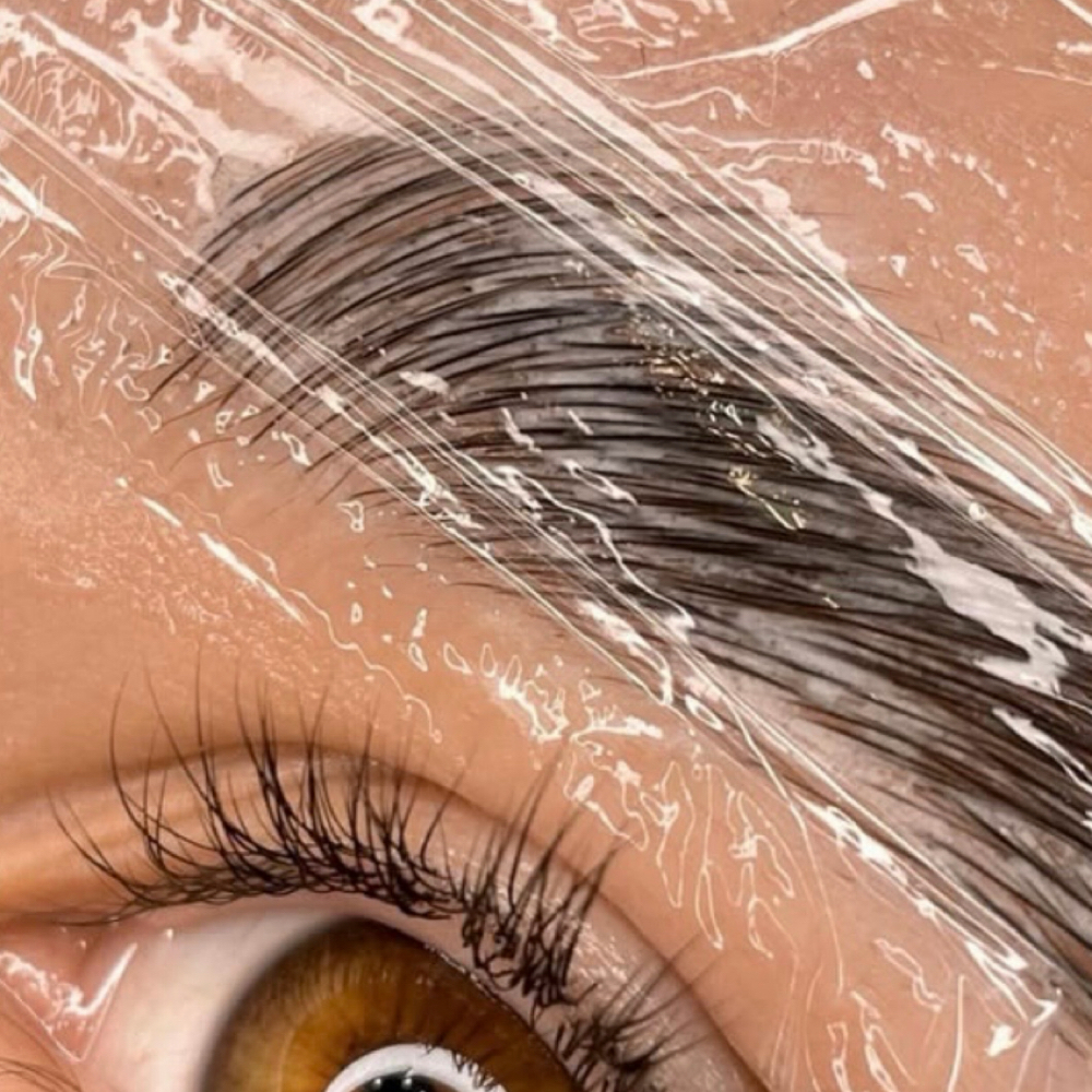 Brow Lamination at LashedNSunkissed in Pasadena, MD