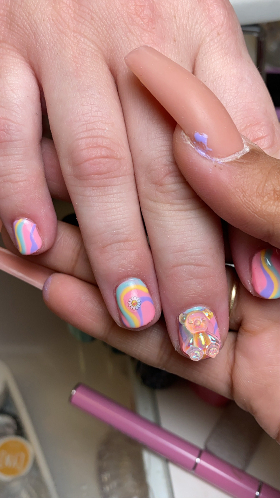 Mini Mani at Lavish Creations in El Paso, TX