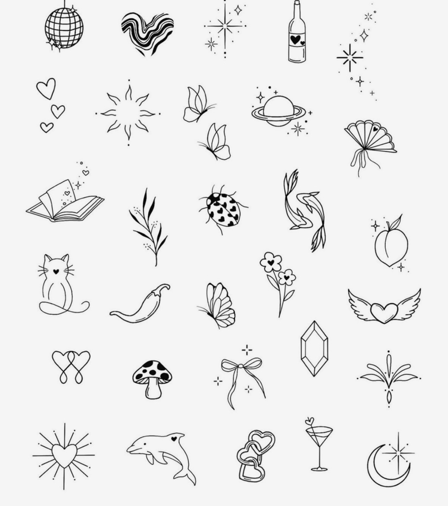 BOGO Tiny Tattoos- Birthday Promo