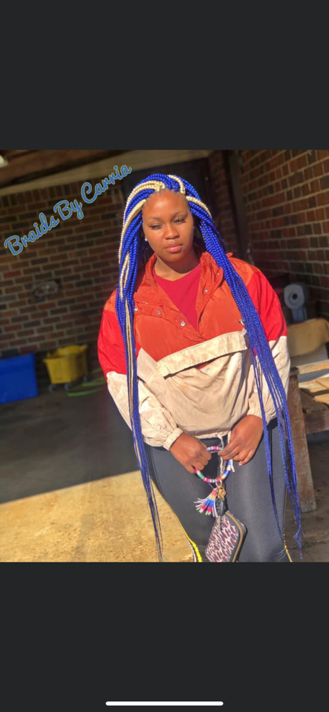 Medium Box Braids